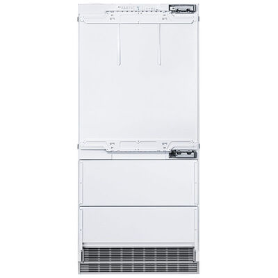 Liebherr 36 in. Built-In 18.9 cu. ft. Counter Depth Bottom Freezer Refrigerator - Custom Panel Ready | HCB-2090
