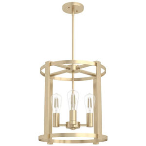 Hunter Astwood 16 in. 4-Light Chandelier - Alturas Gold, , hires