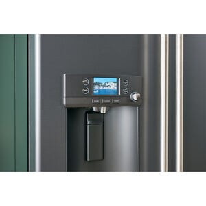 Cafe 36 in. 27.8 cu. ft. Smart French Door Refrigerator with Ice & Water Dispenser - Matte Black, Matte Black, hires