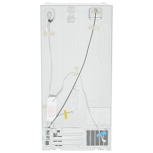 GE 33 in. 23 cu. ft. Side by Side Refrigerator with Ice & Water Dispenser - White, White, hires