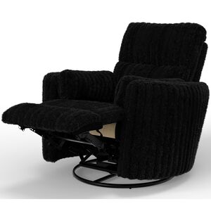Catnapper Daydream Swivel Glider Recliner - Black, Black, hires