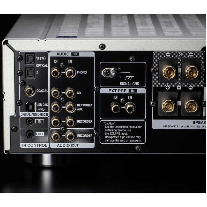 Denon 2 Ch. Integrated Amplifier with USB-DAC - Silver, , hires