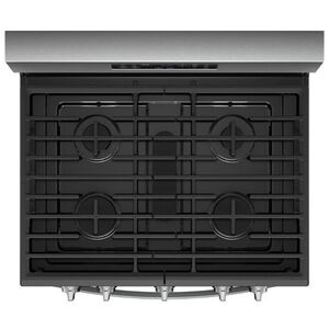 Whirlpool 30 in. 5.8 cu. ft. Convection Oven Freestanding Gas Range with 5 Sealed Burners & Griddle - Stainless Steel, , hires
