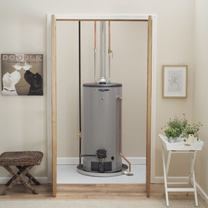 GE RealMax Choice Natural Gas 40 Gallon Short Water Heater with 8-Year Parts Warranty, , hires