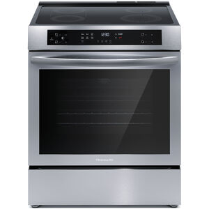 Frigidaire 30 in. 5.3 cu. ft. Convection Oven Freestanding Electric Range with 4 Induction Zones - Stainless Steel, , hires