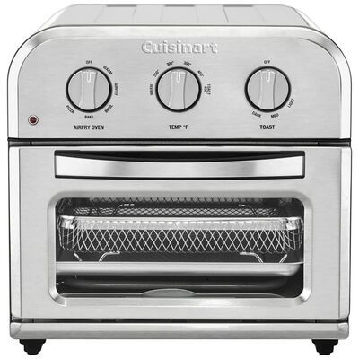 Cuisinart Compact Air Fryer Toaster Oven - Stainless Steel | TOA-26