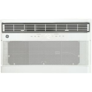 GE 12,000 BTU 230V Heat/Cool Smart Through-the-Wall Air Conditioner with Inverter, 3 Fan Speeds & Remote Control - Soft Gray, , hires