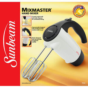 Sunbeam Mixmaster 6-Speed Electric Hand Mixer - White, , hires