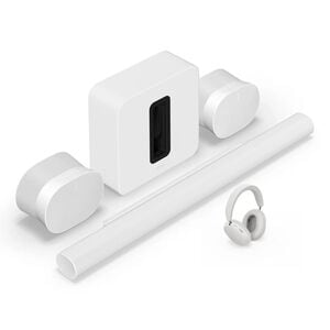 Sonos Premium Personal Set with Arc Ultra - Arc Ultra, Sub G4, (2) Era 300 & Ace, , hires