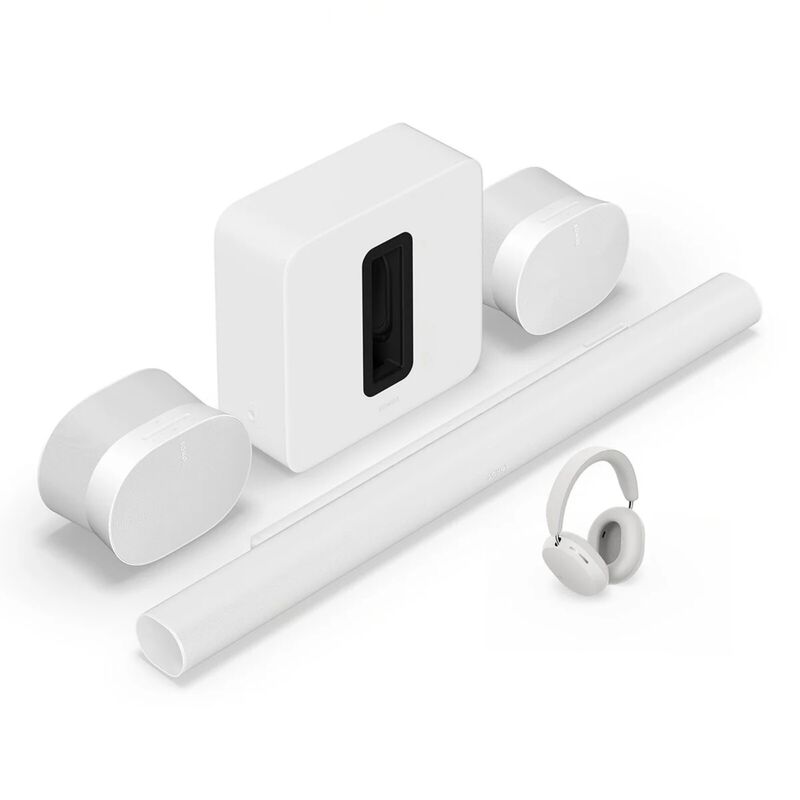 Sonos Premium Personal Set with Arc Ultra - Arc Ultra, Sub G4, (2) Era 300 & Ace, , hires