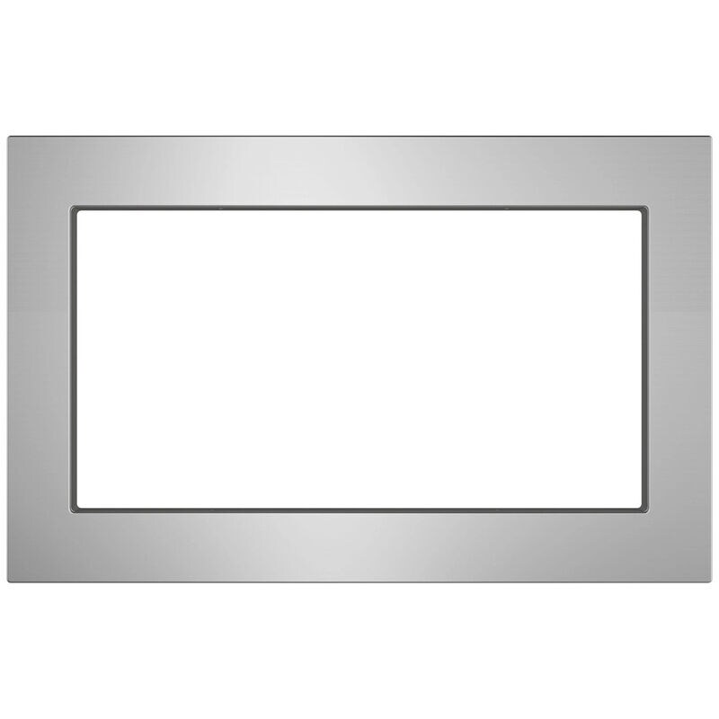 GE Built-In Trim Kit for Microwaves (Over the Range) - Stainless Steel, , hires