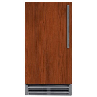 Summit 15 in. Built-In Undercounter Commercial-Use Ice Maker with 25 lb. Ice Storage, Auto-Defrost & Digital Control - Custom Panel Ready | BIM44GCSSIFA