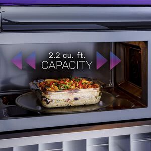 GE Profile 30 in. 2.2 cu. ft. 1000W Over-the-Range Microwave with 400 CFM & Sensor Cooking - Stainless Steel, , hires