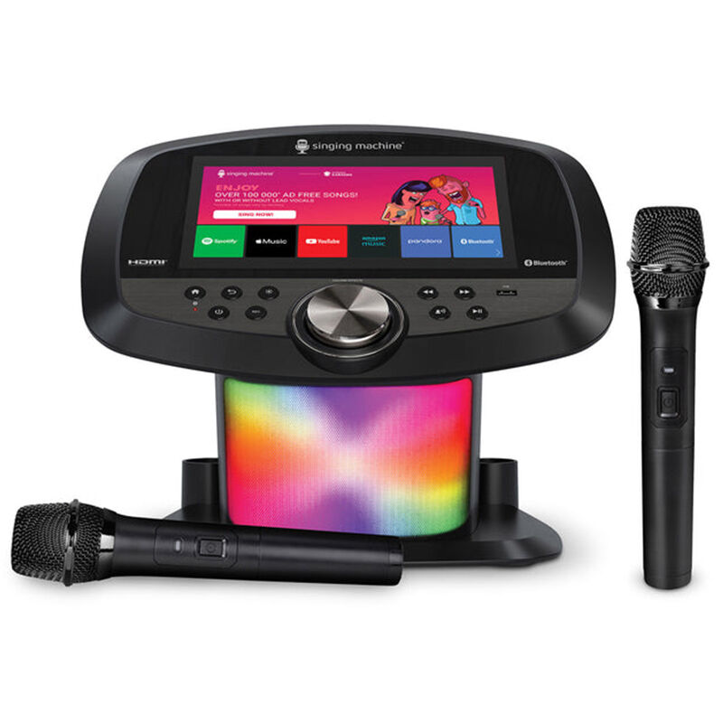 Singing Machine Karaoke Hub 2.0 - Black | P.C. Richard & Son