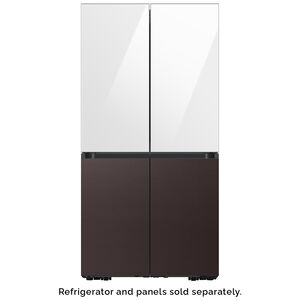 Samsung BESPOKE 4-Door Flex Top Panel for Refrigerators - White Glass, , hires