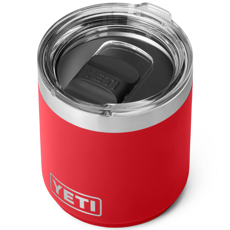 YETI Rambler 10 oz Lowball 2.0 with Magslider Lid - Rescue Red