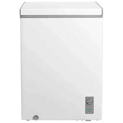 Midea 24 in. 5.1 cu. ft. Garage-Ready Compact Chest Freezer - White | MERC05C4BAWW