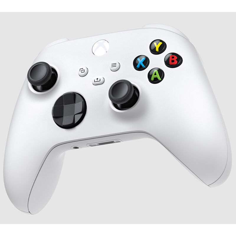 Xbox - Wireless Controller for Xbox Series X, Xbox Series S, and Xbox One - Robot White, White, hires