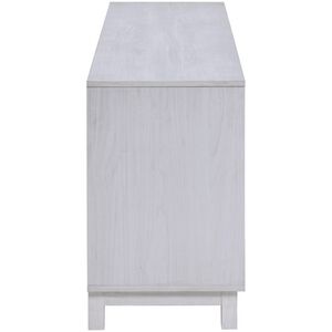 Lilola Summit 70"W White Walnut Finish TV Stand Console with Fireplace and Heater, , hires