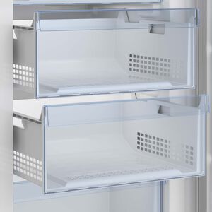 Beko 28" 14.7 Cu. Ft. Upright Freezer with Digital Control - Gray, Gray, hires