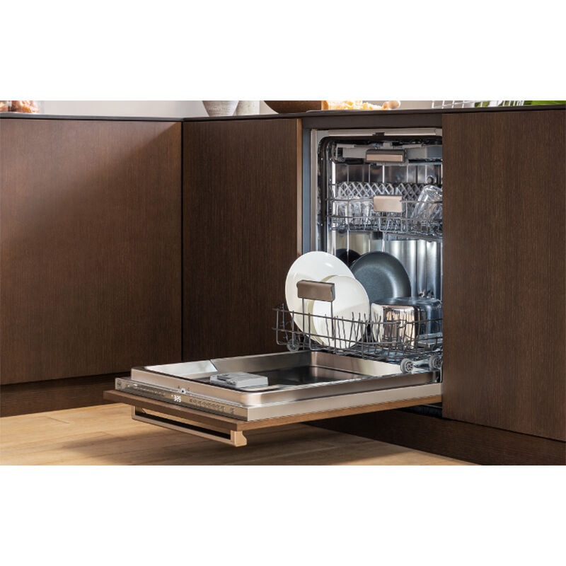 Bertazzoni 18 in. Built-In Dishwasher with Top Control, 51 dBA Sound Level, 8 Place Settings, 6 Wash Cycles & Sanitize Cycle - Stainless Steel, , hires