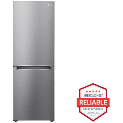 LG 24 in. 10.8 cu. ft. Counter Depth Bottom Freezer Refrigerator - Stainless Steel | LRBNC1104S