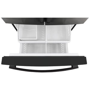 GE 36 in. 27 cu. ft. French Door Refrigerator with Internal Water Dispenser - Black, Black, hires