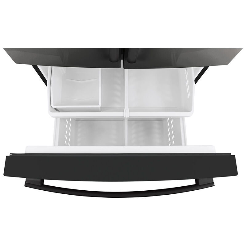 GE 36 in. 27 cu. ft. French Door Refrigerator with Internal Water Dispenser - Black, Black, hires