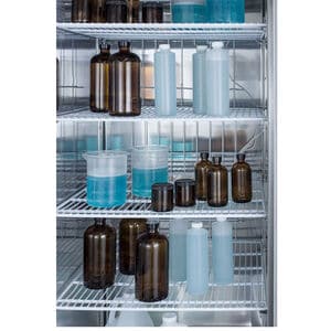 Summit 28 in. 23.0 cu. ft. Left-Hinged Freezerless Refrigerator for Pharmacy Use - Stainless Steel, , hires