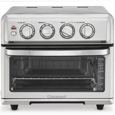 Cuisinart Convection AirFryer Toaster Oven with Grill and 8 Cook Settings - Stainless Steel | TOA-70