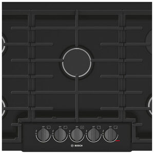 Bosch 800 Series 36" Gas Cooktop with 5 Sealed Burners - Black, , hires