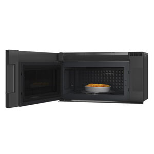 Cafe 30" 2.1 Cu. Ft. Over-the-Range Microwave with 10 Power Levels, 400 CFM & Sensor Cooking Controls - Platinum Glass, , hires