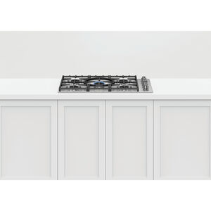 Fisher & Paykel Series 7 36 in. 5-Burner Natural Gas Cooktop with Simmer Burner & Power Burner - Stainless Steel, , hires