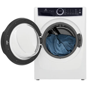 Electrolux 500 Series 27 in. 4.5 cu. ft. Stackable Front Load Washer with Perfect Steam & LuxCare Plus Wash System - White, White, hires