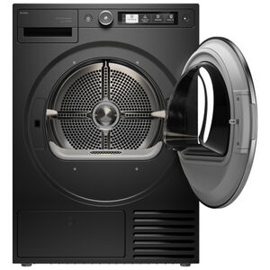 Asko 5-Series 24 in. 5.2 cu. ft. Smart Stackable Ventless Electric Dryer with Heat Pump & Sensor Dry - Graphite Black, Graphite Black, hires