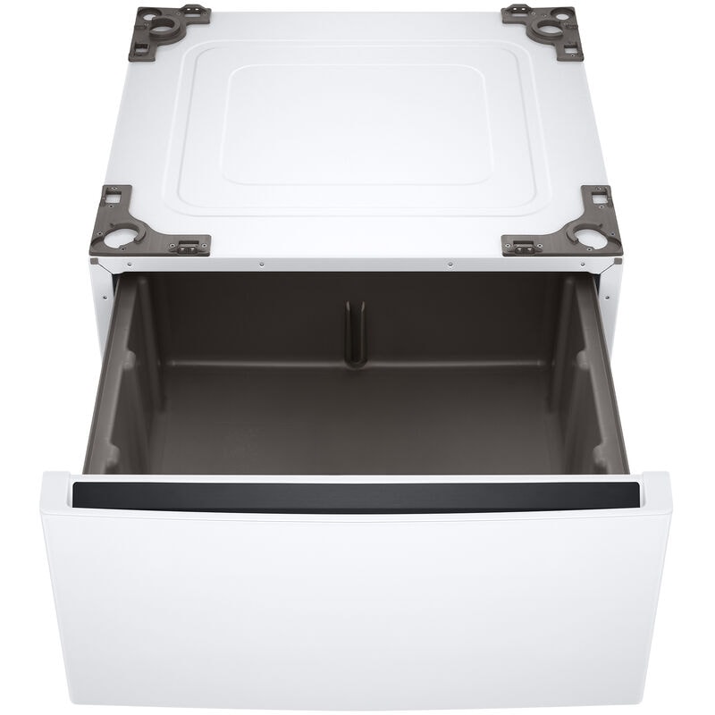 LG 27 in. Pedestal Storage Drawer with Basket - White, , hires