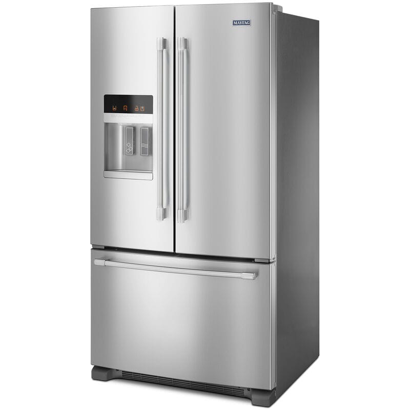 Maytag 36 in. 24.7 cu. ft. French Door Refrigerator with Ice & Water Dispenser - Fingerprint Resistant Stainless Steel, , hires
