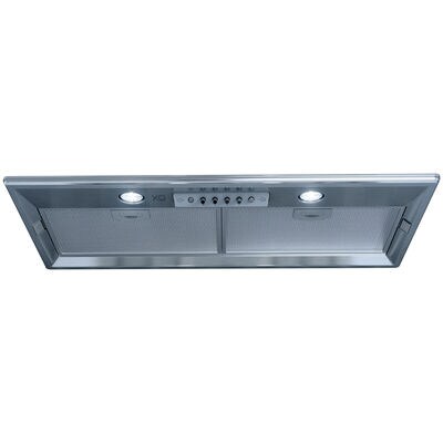 XO 21 in. Convertible Standard Style Range Hood with 395 CFM, 3 Fan Speeds & 2 Halogen Lights - Silver | XOI21SMUA