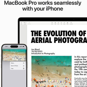 Apple MacBook Pro (2023) 14 in. Notebook with Apple Intelligence, Apple M3 Max 14-Core CPU, 30-Core GPU, 36 GB RAM, 1 TB SSD, up to 18 Hrs. of Battery Life & Mac OS - Silver, , hires