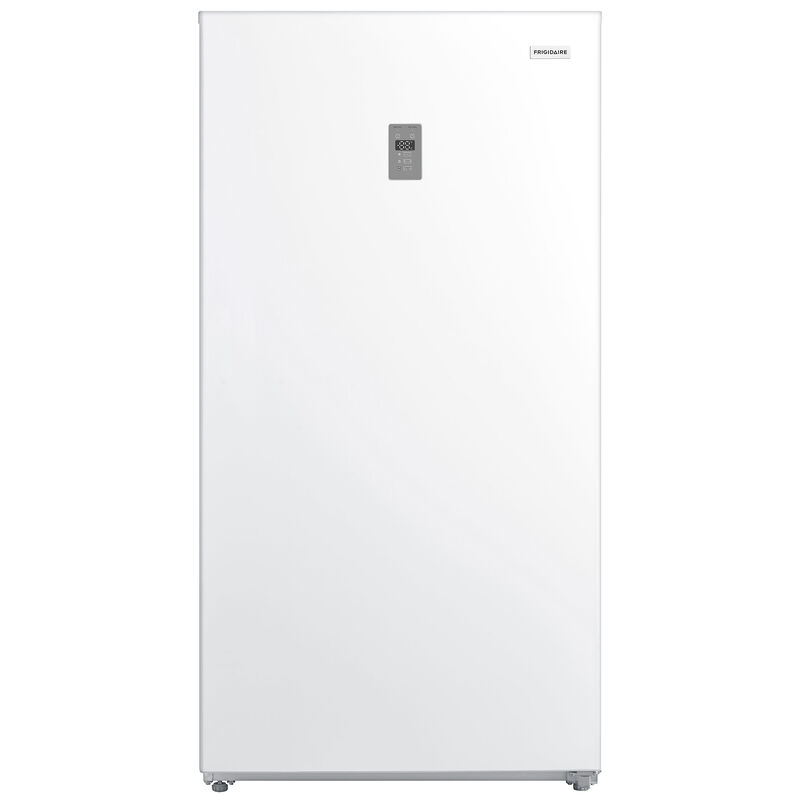 Frigidaire 33 in. 17.6 cu. ft. Garage-Ready Frost Free Double-Drawer Upright Freezer with Adjustable Shelves - White, White, hires