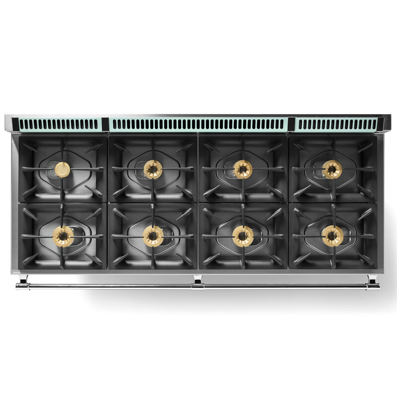 Viking Tuscany Series 66 in. 7.6 cu. ft. True European Convection Double Oven Dual Fuel Range with 8 Sealed Burners - Splash, , hires