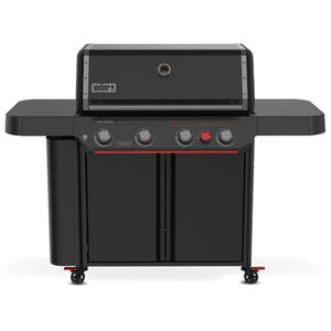 Weber Genesis E-430 4-Burner Liquid Propane Gas Grill with Sear Burner - Matte Black, , hires