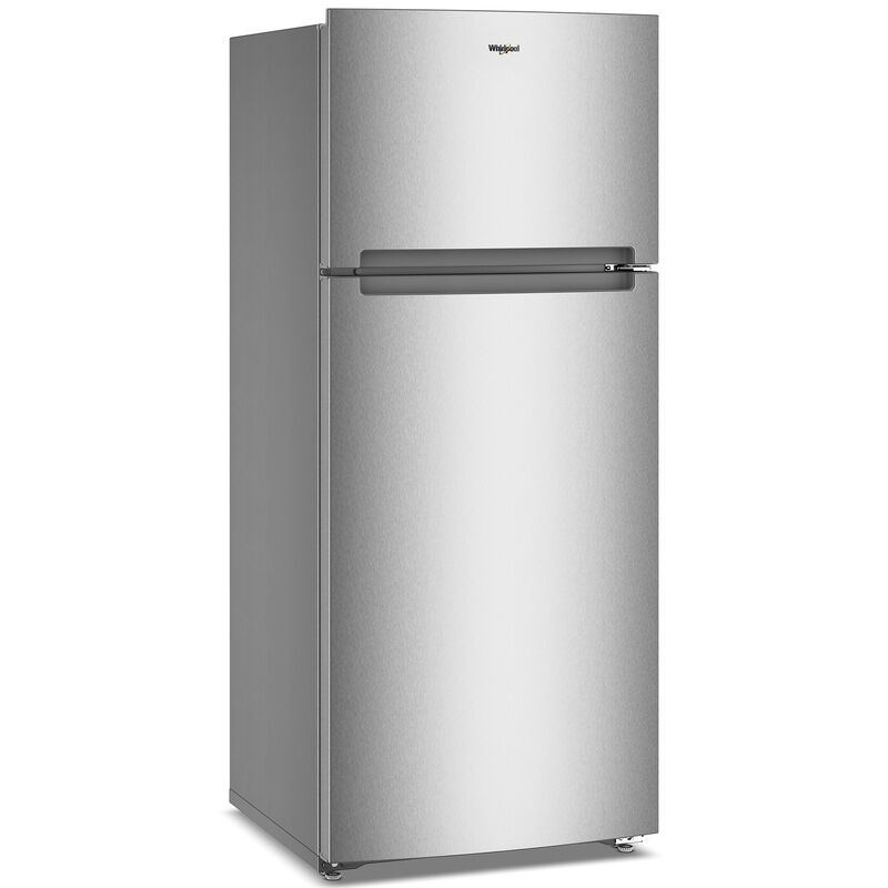 Whirlpool 28 in. 17.6 cu. ft. Garage Ready Top Freezer Refrigerator - Fingerprint Resistant Stainless, Fingerprint Resistant Stainless, hires