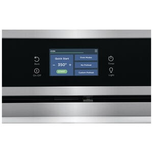 Frigidaire Gallery 30 in. 5.3 cu. ft. Electric Single Wall Oven with True European Convection - Stainless Steel, Stainless Steel, hires