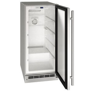 U-Line Outdoor Collection 15 in. 3.1 cu. ft. Outdoor Undercounter Refrigerator - Stainless Steel, , hires