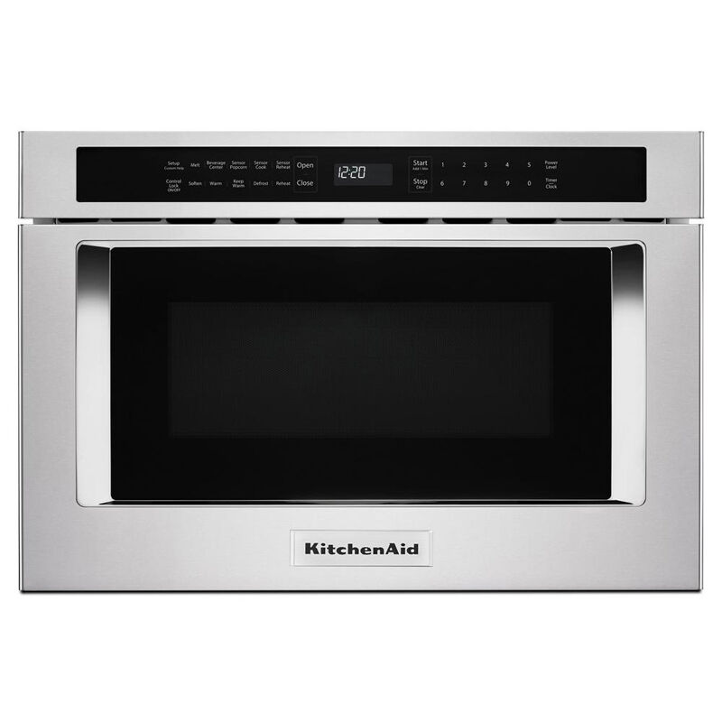 Kitchenaid 24 In 1 2 Cu Ft Microwave