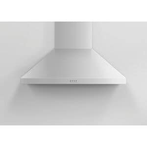 Fisher & Paykel Series 7 36 in. Convertible Chimney Style Range Hood with 600 CFM, 3 Fan Speeds & 2 LED Lights - Stainless Steel, , hires