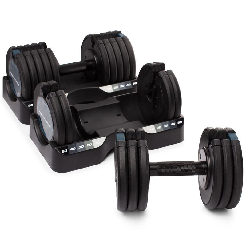 Pro-Form Rapid Strike 50lb. Adjustable Dumbbell Set, , hires