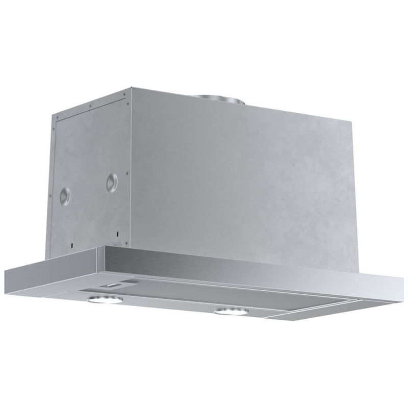 Bosch 500 Series 24 in. Convertible Slide-Out Style Range Hood with 400 CFM, 4 Fan Speeds & 2 LED Lights - Stainless Steel, , hires