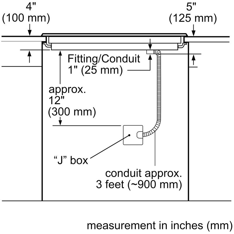 Bosch 500 Series 24 in. 4-Burner Electric Cooktop with Simmer Burner - Black, , hires